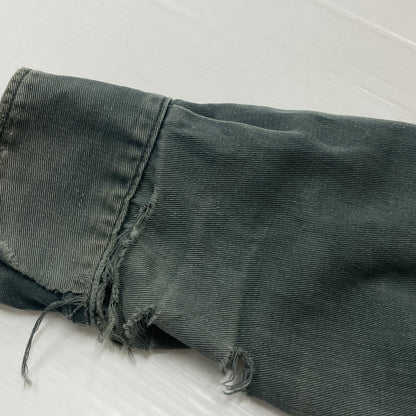 【現状渡し品】【メンズ】 OLD KENTUCKY オールド ケンタッキー 50’s-60’s VINTAGE WORK SHIRT 50～60年代 ヴィンテージ ワーク シャツ 長袖 トップス 145-261004-sa-15-teih サイズ：不明 カラー：カーキ 万代Net店