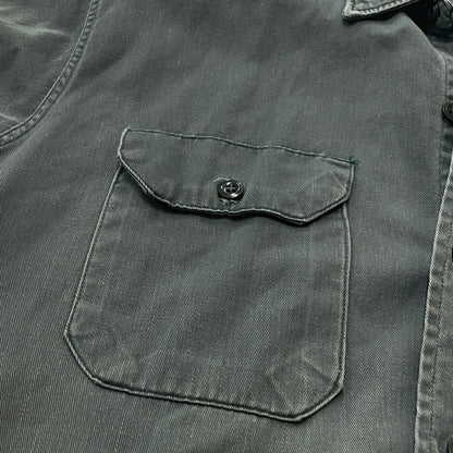 【現状渡し品】【メンズ】 OLD KENTUCKY オールド ケンタッキー 50’s-60’s VINTAGE WORK SHIRT 50～60年代 ヴィンテージ ワーク シャツ 長袖 トップス 145-261004-sa-15-teih サイズ：不明 カラー：カーキ 万代Net店