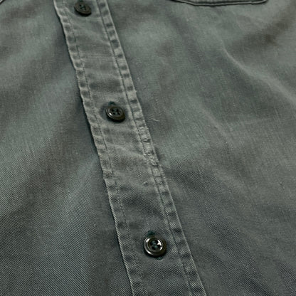 【現状渡し品】【メンズ】 OLD KENTUCKY オールド ケンタッキー 50’s-60’s VINTAGE WORK SHIRT 50～60年代 ヴィンテージ ワーク シャツ 長袖 トップス 145-261004-sa-15-teih サイズ：不明 カラー：カーキ 万代Net店