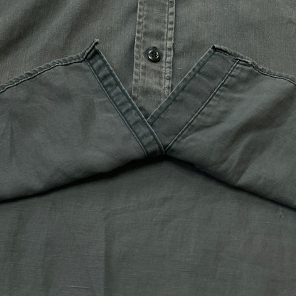 【現状渡し品】【メンズ】 OLD KENTUCKY オールド ケンタッキー 50’s-60’s VINTAGE WORK SHIRT 50～60年代 ヴィンテージ ワーク シャツ 長袖 トップス 145-261004-sa-15-teih サイズ：不明 カラー：カーキ 万代Net店