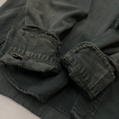 【現状渡し品】【メンズ】 OLD KENTUCKY オールド ケンタッキー 50’s-60’s VINTAGE WORK SHIRT 50～60年代 ヴィンテージ ワーク シャツ 長袖 トップス 145-261004-sa-15-teih サイズ：不明 カラー：カーキ 万代Net店