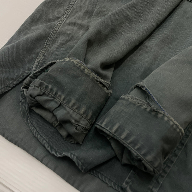 【現状渡し品】【メンズ】 OLD KENTUCKY オールド ケンタッキー 50’s-60’s VINTAGE WORK SHIRT 50～60年代 ヴィンテージ ワーク シャツ 長袖 トップス 145-261004-sa-15-teih サイズ：不明 カラー：カーキ 万代Net店