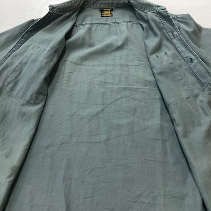 【現状渡し品】【メンズ】 OLD KENTUCKY オールド ケンタッキー 50’s-60’s VINTAGE WORK SHIRT 50～60年代 ヴィンテージ ワーク シャツ 長袖 トップス 145-261004-sa-15-teih サイズ：不明 カラー：カーキ 万代Net店