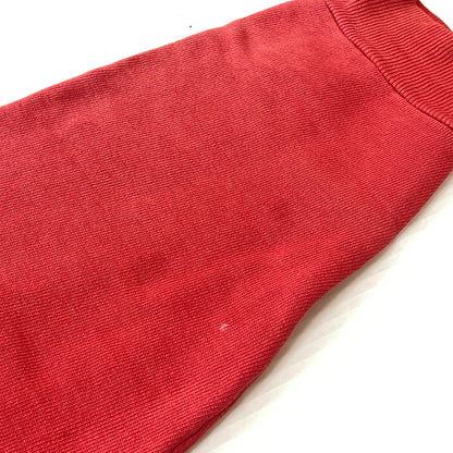 【現状渡し品】【メンズ】 UNKNOW 50’s-60's VINTAGE HALF ZIP SWEAT 50～60年代 ヴィンテージ ハーフ ジップ スウェット 長袖 トップス 145-261004-sa-17-teih サイズ：不明 カラー：レッド 万代Net店