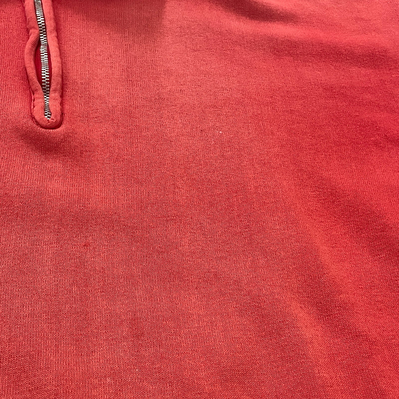 【現状渡し品】【メンズ】 UNKNOW 50’s-60's VINTAGE HALF ZIP SWEAT 50～60年代 ヴィンテージ ハーフ ジップ スウェット 長袖 トップス 145-261004-sa-17-teih サイズ：不明 カラー：レッド 万代Net店