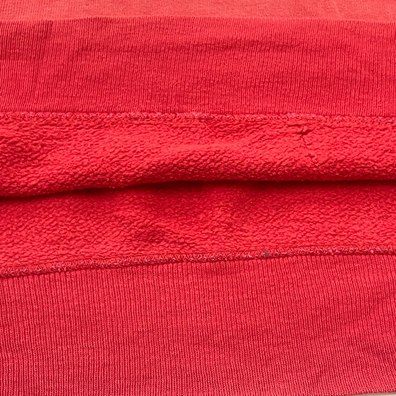 【現状渡し品】【メンズ】 UNKNOW 50’s-60's VINTAGE HALF ZIP SWEAT 50～60年代 ヴィンテージ ハーフ ジップ スウェット 長袖 トップス 145-261004-sa-17-teih サイズ：不明 カラー：レッド 万代Net店