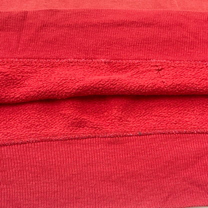 【現状渡し品】【メンズ】 UNKNOW 50’s-60's VINTAGE HALF ZIP SWEAT 50～60年代 ヴィンテージ ハーフ ジップ スウェット 長袖 トップス 145-261004-sa-17-teih サイズ：不明 カラー：レッド 万代Net店
