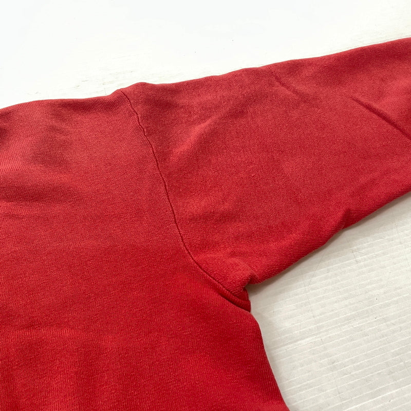 【現状渡し品】【メンズ】 UNKNOW 50’s-60's VINTAGE HALF ZIP SWEAT 50～60年代 ヴィンテージ ハーフ ジップ スウェット 長袖 トップス 145-261004-sa-17-teih サイズ：不明 カラー：レッド 万代Net店