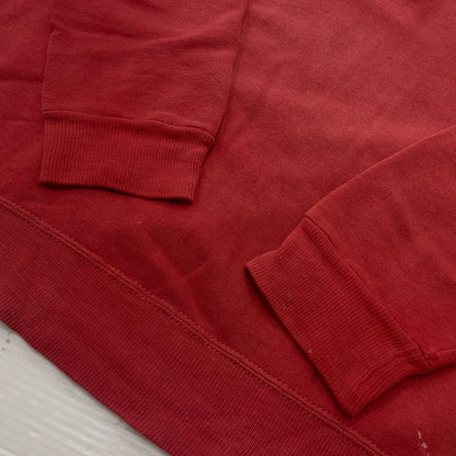 【現状渡し品】【メンズ】 UNKNOW 50’s-60's VINTAGE HALF ZIP SWEAT 50～60年代 ヴィンテージ ハーフ ジップ スウェット 長袖 トップス 145-261004-sa-17-teih サイズ：不明 カラー：レッド 万代Net店
