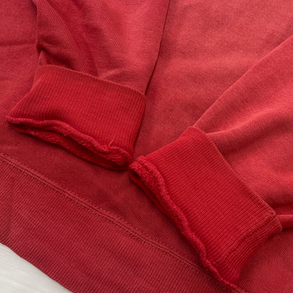 【現状渡し品】【メンズ】 UNKNOW 50’s-60's VINTAGE HALF ZIP SWEAT 50～60年代 ヴィンテージ ハーフ ジップ スウェット 長袖 トップス 145-261004-sa-17-teih サイズ：不明 カラー：レッド 万代Net店