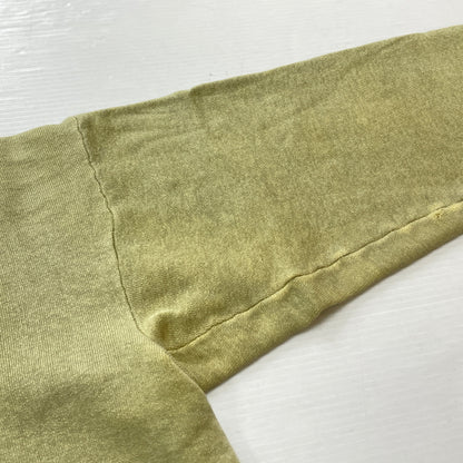 【現状渡し品】【メンズ】 UNKNOW 50’s-60’s HALF ZIP SWEAT 50～60年代 ハーフ ジップ スウェット 長袖 トップス 145-261004-sa-19-teih サイズ：不明 カラー：グリーン系 万代Net店