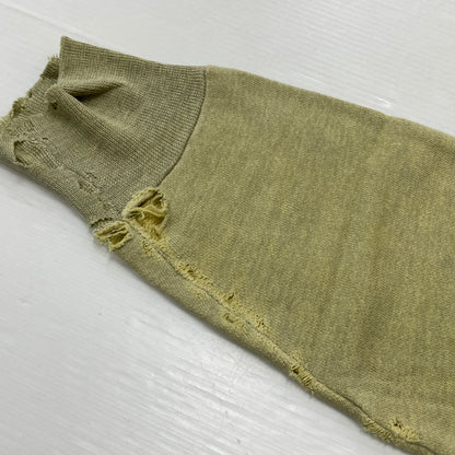 【現状渡し品】【メンズ】 UNKNOW 50’s-60’s HALF ZIP SWEAT 50～60年代 ハーフ ジップ スウェット 長袖 トップス 145-261004-sa-19-teih サイズ：不明 カラー：グリーン系 万代Net店
