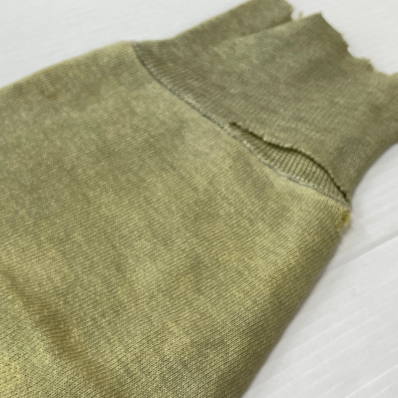 【現状渡し品】【メンズ】 UNKNOW 50’s-60’s HALF ZIP SWEAT 50～60年代 ハーフ ジップ スウェット 長袖 トップス 145-261004-sa-19-teih サイズ：不明 カラー：グリーン系 万代Net店