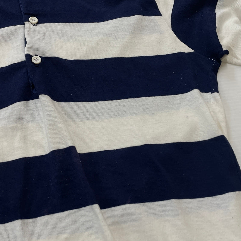 【中古品】【メンズ】 CHAMPION チャンピオン 70’s VINTAGE LOCKER ROOM TOPS BORDER LAGER 70年代 ヴィンテージ ロッカー ルーム トップス ボーダー ラガー 長袖 トップス 145-261004-sa-18-teih サイズ：L カラー：ボーダー 万代Net店