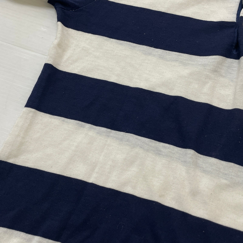 【中古品】【メンズ】 CHAMPION チャンピオン 70’s VINTAGE LOCKER ROOM TOPS BORDER LAGER 70年代 ヴィンテージ ロッカー ルーム トップス ボーダー ラガー 長袖 トップス 145-261004-sa-18-teih サイズ：L カラー：ボーダー 万代Net店