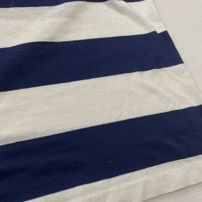 【中古品】【メンズ】 CHAMPION チャンピオン 70’s VINTAGE LOCKER ROOM TOPS BORDER LAGER 70年代 ヴィンテージ ロッカー ルーム トップス ボーダー ラガー 長袖 トップス 145-261004-sa-18-teih サイズ：L カラー：ボーダー 万代Net店