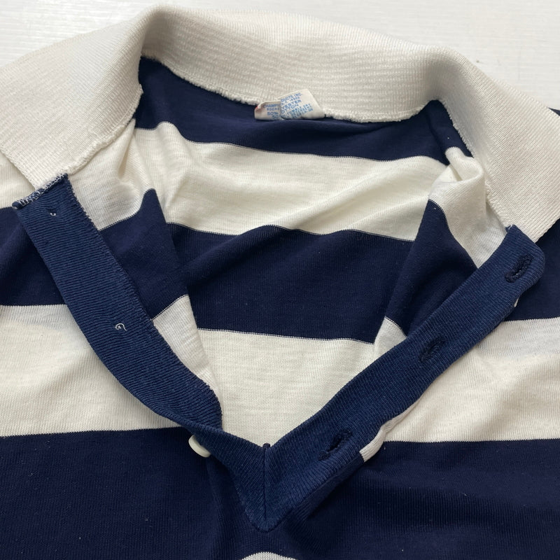 【中古品】【メンズ】 CHAMPION チャンピオン 70’s VINTAGE LOCKER ROOM TOPS BORDER LAGER 70年代 ヴィンテージ ロッカー ルーム トップス ボーダー ラガー 長袖 トップス 145-261004-sa-18-teih サイズ：L カラー：ボーダー 万代Net店