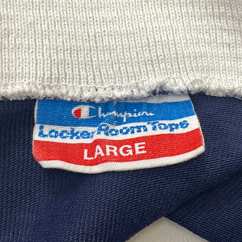 【中古品】【メンズ】 CHAMPION チャンピオン 70’s VINTAGE LOCKER ROOM TOPS BORDER LAGER 70年代 ヴィンテージ ロッカー ルーム トップス ボーダー ラガー 長袖 トップス 145-261004-sa-18-teih サイズ：L カラー：ボーダー 万代Net店