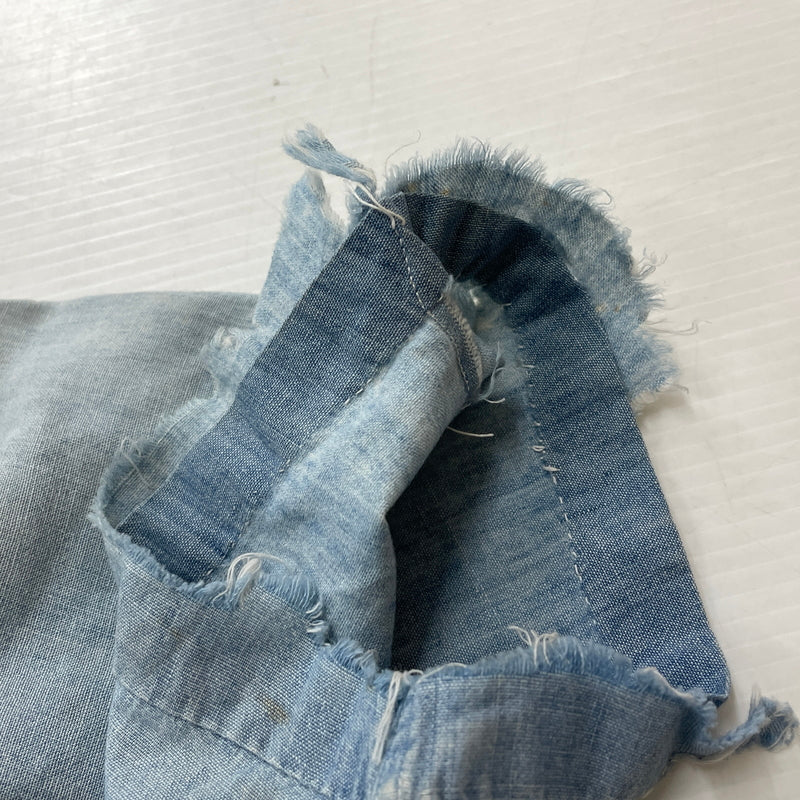【現状渡し品】【メンズ】 OX HIDE オックスハイド JC PENNY ジェイシー ペニー 50’s VINTAGE 50年代 CHAMBRAY SHIRT ヴィンテージ シャンブレー シャツ 半袖 トップス 145-261004-sa-14-teih サイズ：不明 カラー：ブルー系 万代Net店