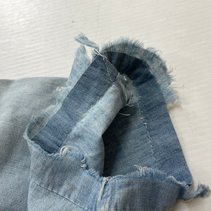 【現状渡し品】【メンズ】 OX HIDE オックスハイド JC PENNY ジェイシー ペニー 50’s VINTAGE 50年代 CHAMBRAY SHIRT ヴィンテージ シャンブレー シャツ 半袖 トップス 145-261004-sa-14-teih サイズ：不明 カラー：ブルー系 万代Net店