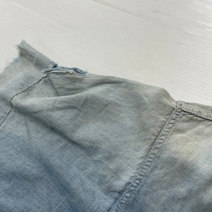 【現状渡し品】【メンズ】 OX HIDE オックスハイド JC PENNY ジェイシー ペニー 50’s VINTAGE 50年代 CHAMBRAY SHIRT ヴィンテージ シャンブレー シャツ 半袖 トップス 145-261004-sa-14-teih サイズ：不明 カラー：ブルー系 万代Net店