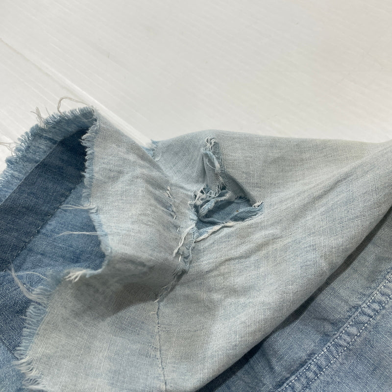 【現状渡し品】【メンズ】 OX HIDE オックスハイド JC PENNY ジェイシー ペニー 50’s VINTAGE 50年代 CHAMBRAY SHIRT ヴィンテージ シャンブレー シャツ 半袖 トップス 145-261004-sa-14-teih サイズ：不明 カラー：ブルー系 万代Net店