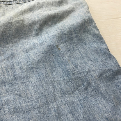 【現状渡し品】【メンズ】 OX HIDE オックスハイド JC PENNY ジェイシー ペニー 50’s VINTAGE 50年代 CHAMBRAY SHIRT ヴィンテージ シャンブレー シャツ 半袖 トップス 145-261004-sa-14-teih サイズ：不明 カラー：ブルー系 万代Net店