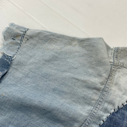 【現状渡し品】【メンズ】 OX HIDE オックスハイド JC PENNY ジェイシー ペニー 50’s VINTAGE 50年代 CHAMBRAY SHIRT ヴィンテージ シャンブレー シャツ 半袖 トップス 145-261004-sa-14-teih サイズ：不明 カラー：ブルー系 万代Net店