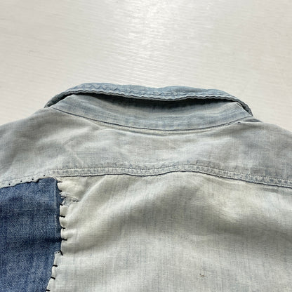 【現状渡し品】【メンズ】 OX HIDE オックスハイド JC PENNY ジェイシー ペニー 50’s VINTAGE 50年代 CHAMBRAY SHIRT ヴィンテージ シャンブレー シャツ 半袖 トップス 145-261004-sa-14-teih サイズ：不明 カラー：ブルー系 万代Net店