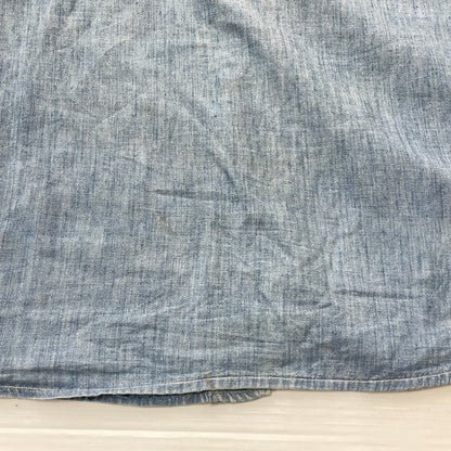 【現状渡し品】【メンズ】 OX HIDE オックスハイド JC PENNY ジェイシー ペニー 50’s VINTAGE 50年代 CHAMBRAY SHIRT ヴィンテージ シャンブレー シャツ 半袖 トップス 145-261004-sa-14-teih サイズ：不明 カラー：ブルー系 万代Net店