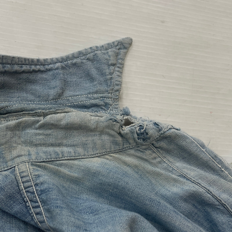【現状渡し品】【メンズ】 OX HIDE オックスハイド JC PENNY ジェイシー ペニー 50’s VINTAGE 50年代 CHAMBRAY SHIRT ヴィンテージ シャンブレー シャツ 半袖 トップス 145-261004-sa-14-teih サイズ：不明 カラー：ブルー系 万代Net店