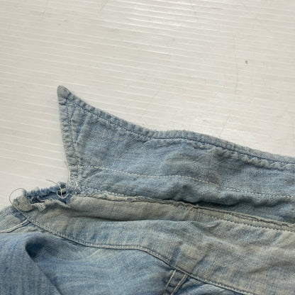 【現状渡し品】【メンズ】 OX HIDE オックスハイド JC PENNY ジェイシー ペニー 50’s VINTAGE 50年代 CHAMBRAY SHIRT ヴィンテージ シャンブレー シャツ 半袖 トップス 145-261004-sa-14-teih サイズ：不明 カラー：ブルー系 万代Net店