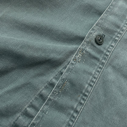 【現状渡し品】【メンズ】 OLD HICKORY オールド ヒッコリー 60’s VINTAGE WORK SHIRT 60年代 ヴィンテージ ワーク シャツ 長袖 トップス 145-261004-sa-16-teih サイズ：不明 カラー：グリーン系 万代Net店