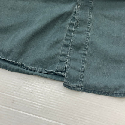 【現状渡し品】【メンズ】 OLD HICKORY オールド ヒッコリー 60’s VINTAGE WORK SHIRT 60年代 ヴィンテージ ワーク シャツ 長袖 トップス 145-261004-sa-16-teih サイズ：不明 カラー：グリーン系 万代Net店