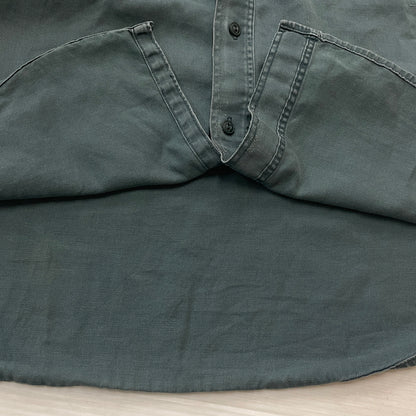 【現状渡し品】【メンズ】 OLD HICKORY オールド ヒッコリー 60’s VINTAGE WORK SHIRT 60年代 ヴィンテージ ワーク シャツ 長袖 トップス 145-261004-sa-16-teih サイズ：不明 カラー：グリーン系 万代Net店