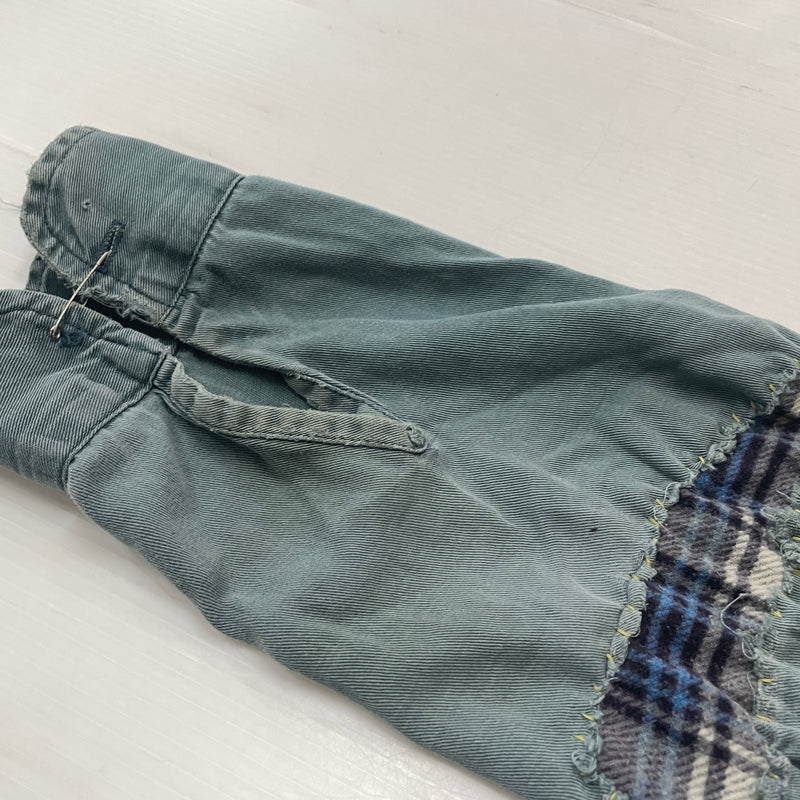 【現状渡し品】【メンズ】 OLD HICKORY オールド ヒッコリー 60’s VINTAGE WORK SHIRT 60年代 ヴィンテージ ワーク シャツ 長袖 トップス 145-261004-sa-16-teih サイズ：不明 カラー：グリーン系 万代Net店