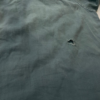 【現状渡し品】【メンズ】 OLD HICKORY オールド ヒッコリー 60’s VINTAGE WORK SHIRT 60年代 ヴィンテージ ワーク シャツ 長袖 トップス 145-261004-sa-16-teih サイズ：不明 カラー：グリーン系 万代Net店