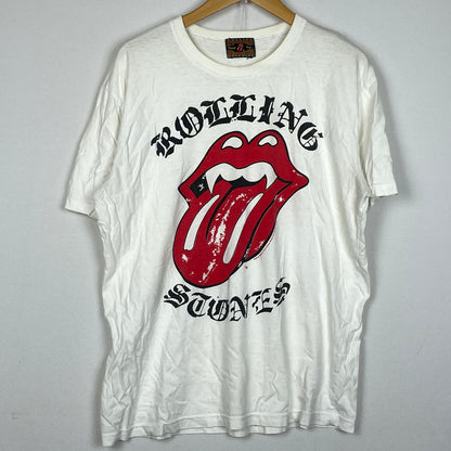 【現状渡し品】【メンズ】 ROLLING STONES BROCKUM ザ ローリン ストーンズ ブロッカム 2002 WORLD TOUR S/S TEE 2002 ワールド ツアー ショート Tシャツ 半袖 トップス 145-261004-sa-21-teih サイズ：不明 カラー：ホワイト 万代Net店