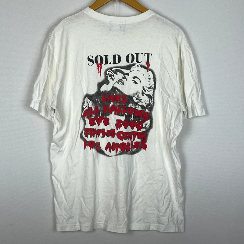 【現状渡し品】【メンズ】 ROLLING STONES BROCKUM ザ ローリン ストーンズ ブロッカム 2002 WORLD TOUR S/S TEE 2002 ワールド ツアー ショート Tシャツ 半袖 トップス 145-261004-sa-21-teih サイズ：不明 カラー：ホワイト 万代Net店