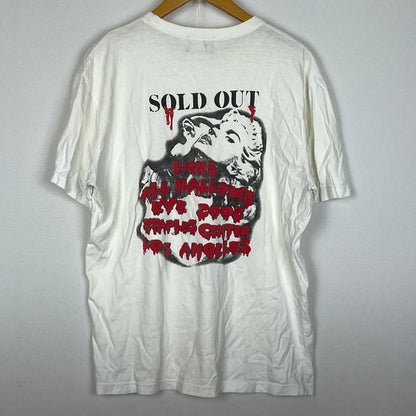 【現状渡し品】【メンズ】 ROLLING STONES BROCKUM ザ ローリン ストーンズ ブロッカム 2002 WORLD TOUR S/S TEE 2002 ワールド ツアー ショート Tシャツ 半袖 トップス 145-261004-sa-21-teih サイズ：不明 カラー：ホワイト 万代Net店
