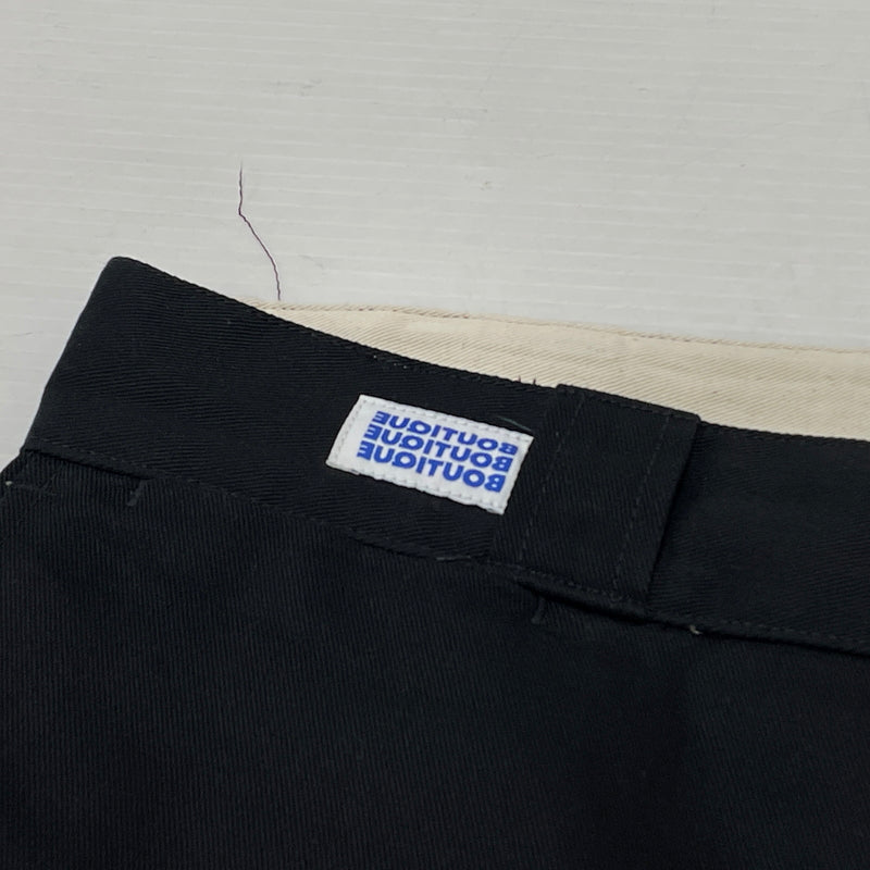 【中古品】【メンズ】 BOUTIQUE ブティック × DICIES ディッキーズ 別注コラボ WORK TROUSERS BQ056 ワーク トラウザーズ ボトムス 151-261004-sa-06-teih サイズ：36 カラー：ブラック 万代Net店