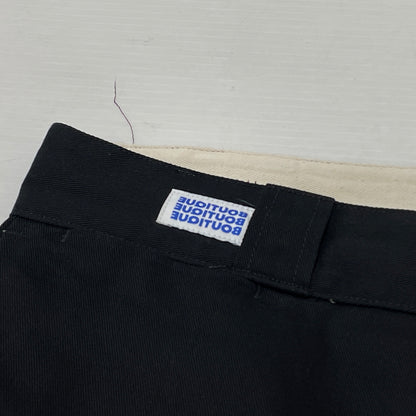 【中古品】【メンズ】 BOUTIQUE ブティック × DICIES ディッキーズ 別注コラボ WORK TROUSERS BQ056 ワーク トラウザーズ ボトムス 151-261004-sa-06-teih サイズ：36 カラー：ブラック 万代Net店