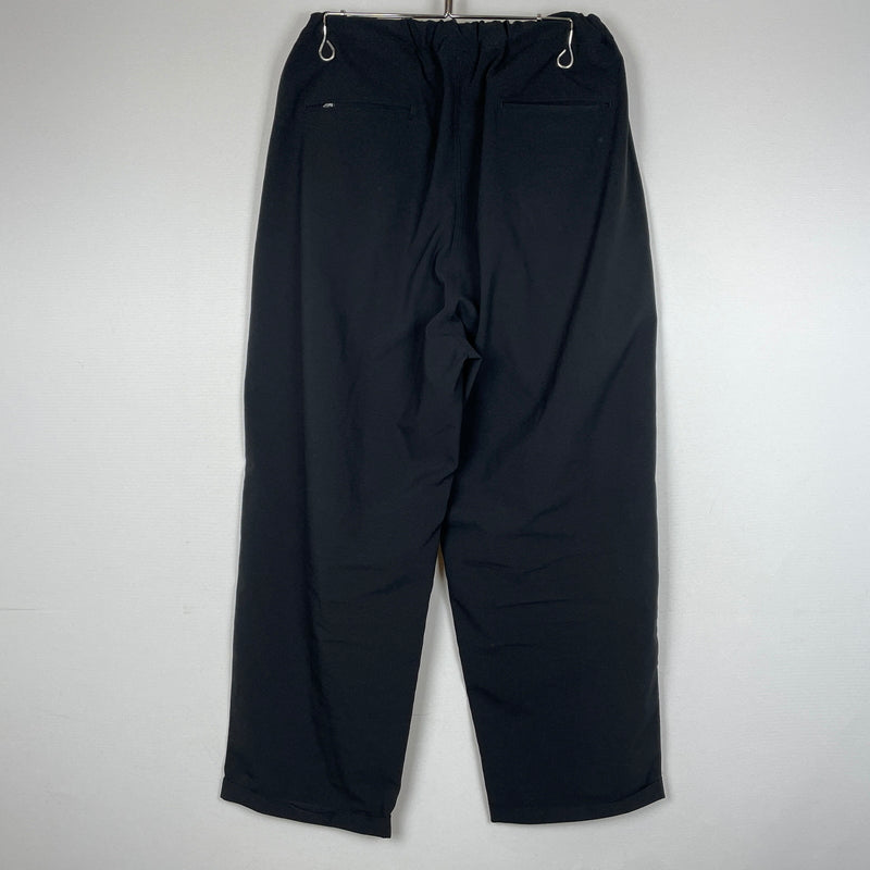 【中古品】【メンズ】 PROPS STORE プロップス ストア STRETCH EASY TROUSERS STRAIGHT FIT ストレッチ イージー トラウザー ストレート フィット ボトムス 151-261004-sa-05-teih サイズ：M カラー：ブラック 万代Net店