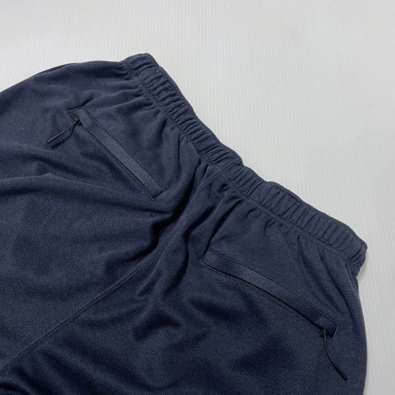 【中古品】【メンズ】 WAKE SAPPORO ウェイクサッポロ × ES.1 エスアイ 別注コラボ POLARTEC POWER STRETCH JERSEY PANTS J006-L ポーラテック パワー STRETCH ジャージ パンツ ボトムス 151-261005-yo-16-teih サイズ：L カラー：ネイビー 万代Net店