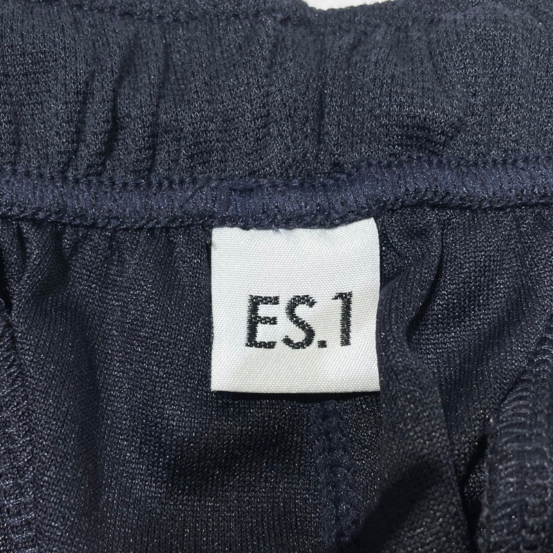 【中古品】【メンズ】 WAKE SAPPORO ウェイクサッポロ × ES.1 エスアイ 別注コラボ POLARTEC POWER STRETCH JERSEY PANTS J006-L ポーラテック パワー STRETCH ジャージ パンツ ボトムス 151-261005-yo-16-teih サイズ：L カラー：ネイビー 万代Net店