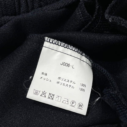【中古品】【メンズ】 WAKE SAPPORO ウェイクサッポロ × ES.1 エスアイ 別注コラボ POLARTEC POWER STRETCH JERSEY PANTS J006-L ポーラテック パワー STRETCH ジャージ パンツ ボトムス 151-261005-yo-16-teih サイズ：L カラー：ネイビー 万代Net店