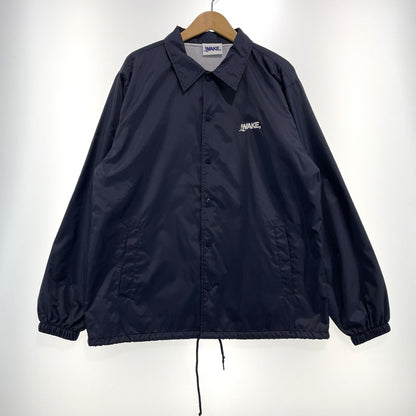 【中古品】【メンズ】 WAKE SAPPORO ウェイクサッポロ STF JACKET 7059-01 コーチジャケット ライトアウター 140-261005-yo-03-teih サイズ：L カラー：ネイビー 万代Net店