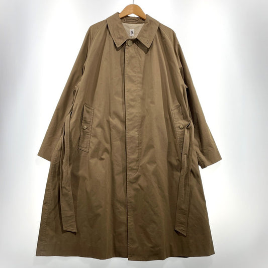 【中古品】【メンズ】 LE エルイー BALCOLLAR COAT 20-020-053-0001-3-0 バルカラーコート ライトアウター 140-261005-yo-06-teih サイズ：2 カラー：ベージュ 万代Net店