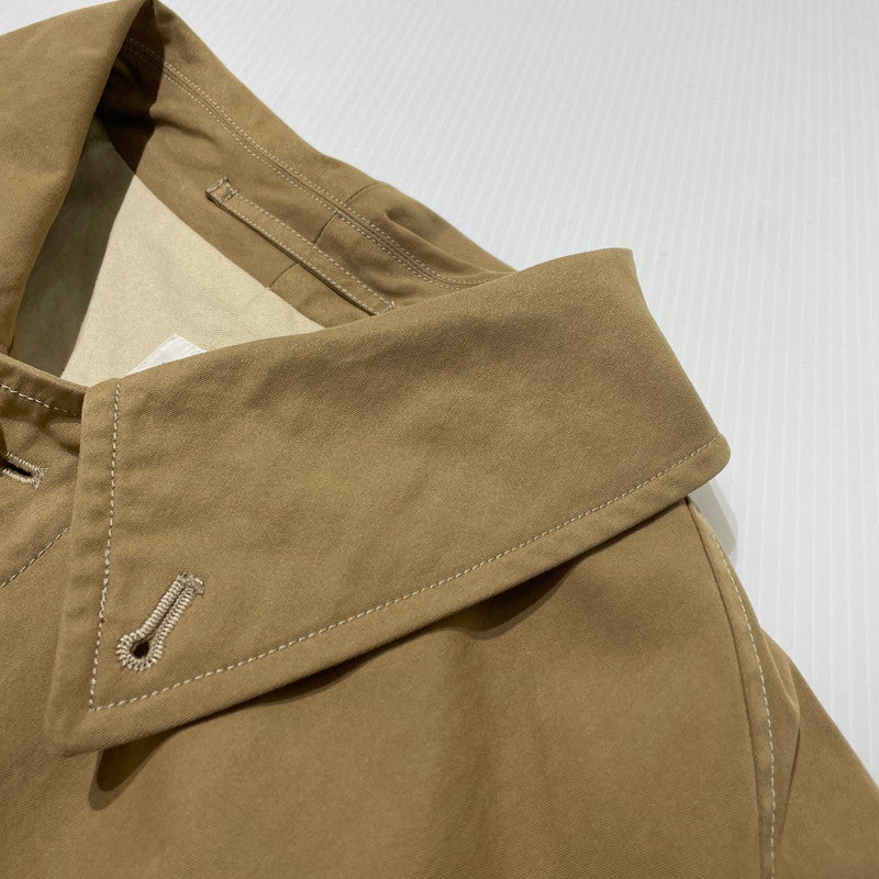 【中古品】【メンズ】 LE エルイー BALCOLLAR COAT 20-020-053-0001-3-0 バルカラーコート ライトアウター 140-261005-yo-06-teih サイズ：2 カラー：ベージュ 万代Net店