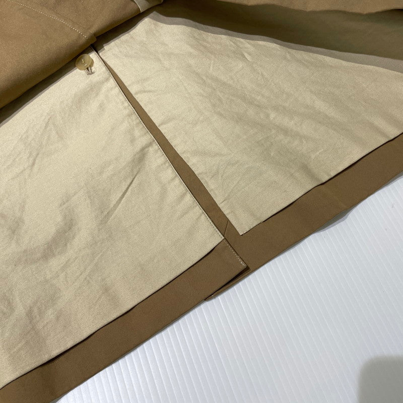 【中古品】【メンズ】 LE エルイー BALCOLLAR COAT 20-020-053-0001-3-0 バルカラーコート ライトアウター 140-261005-yo-06-teih サイズ：2 カラー：ベージュ 万代Net店